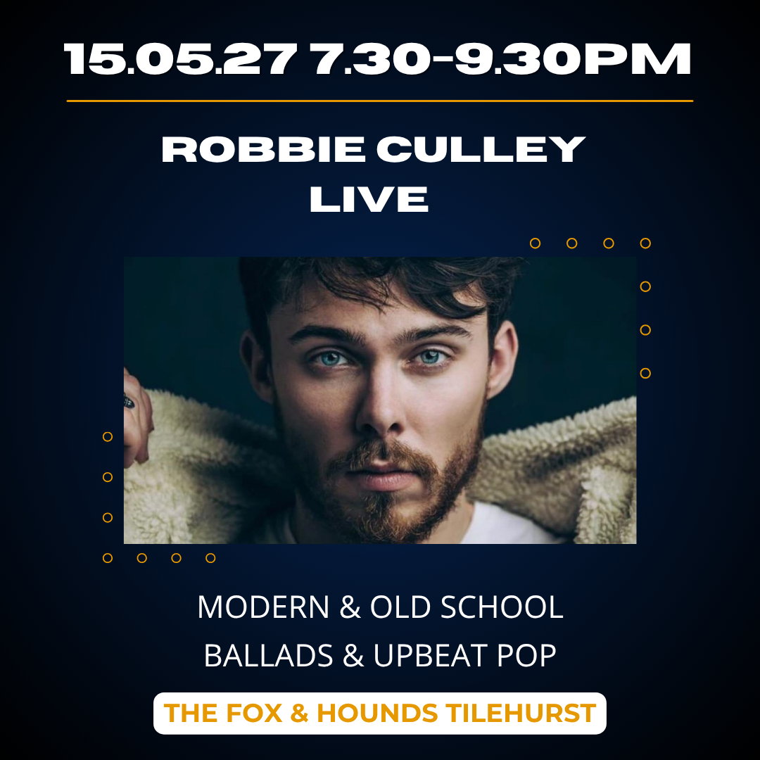 LIVE MUSIC - Robbie Culley